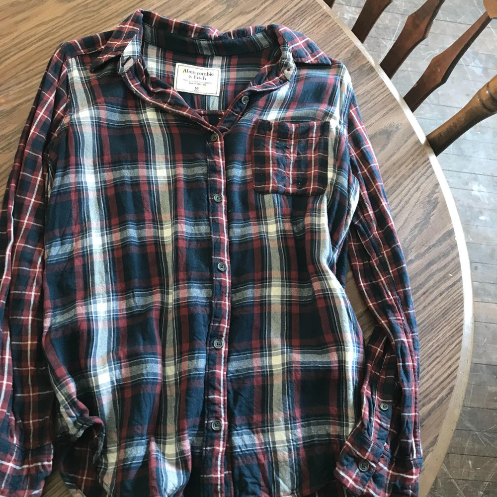 Plaid top